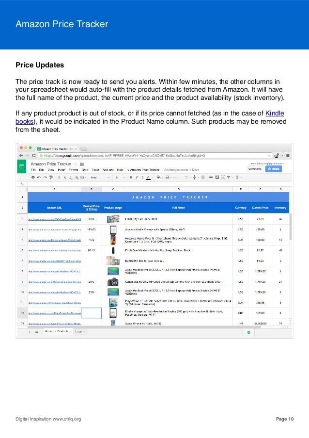 Price Alerts for Amazon