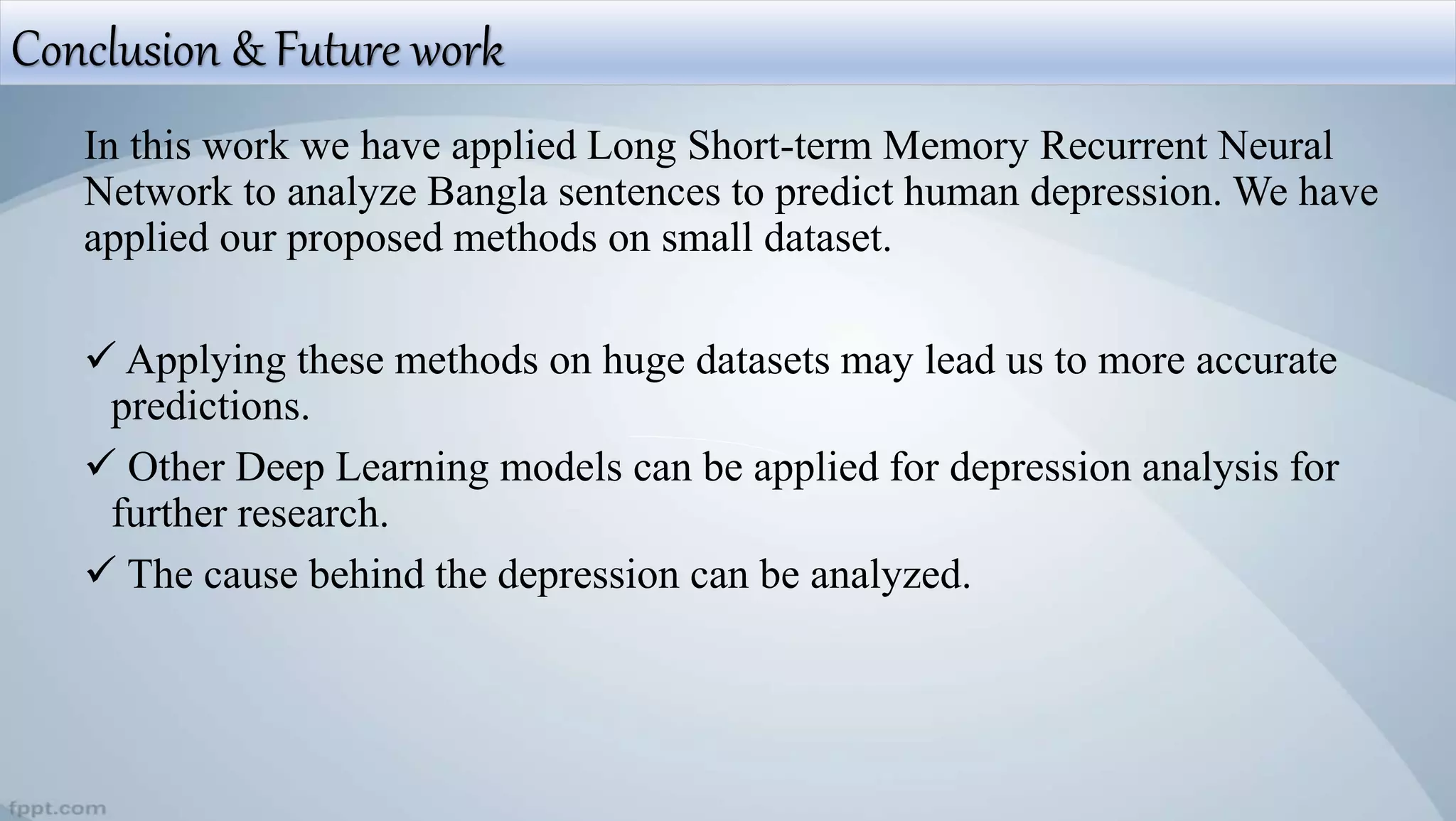 Depression Analysis from Social Media Data in Bangla Language using ...