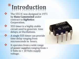 Ic 555 | PPTX