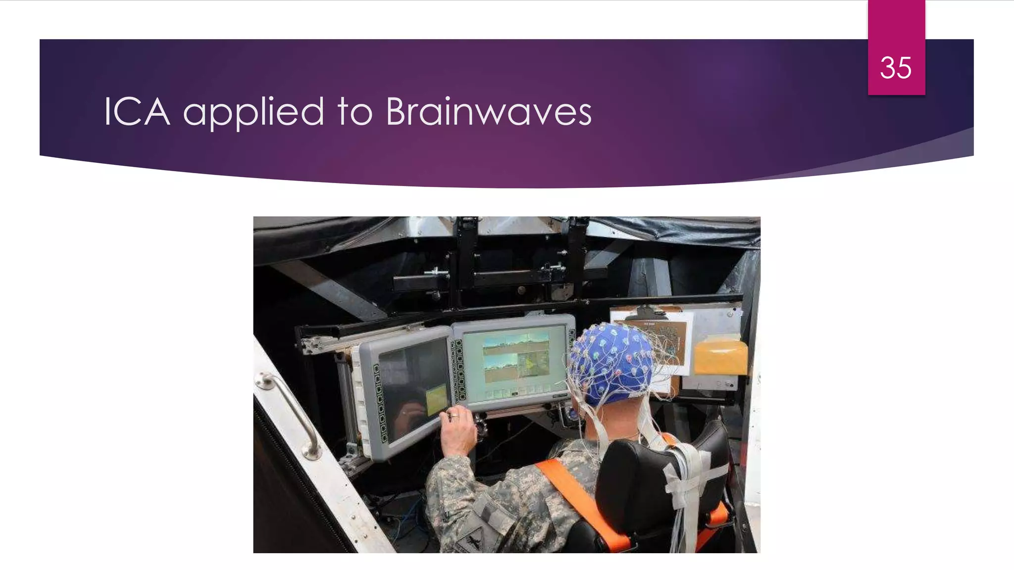 ICA applied to Brainwaves
35
 