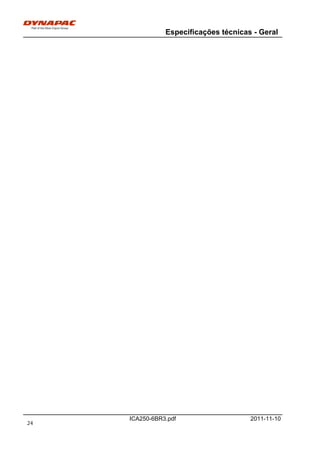 Especificações técnicas - Geral
ICA250-6BR3.pdf 2011-11-10
24
 