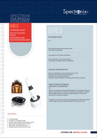 Spectronix Products Catalogue