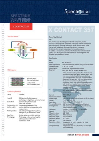 Spectronix Products Catalogue