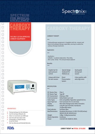 Spectronix Products Catalogue