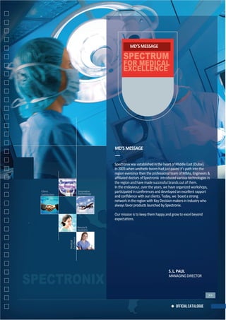 Spectronix Products Catalogue
