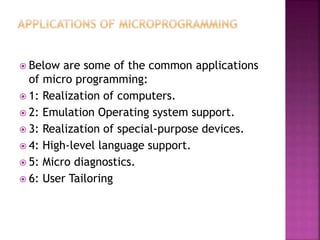 assignment on control unit and control signal micro instruction | PPT