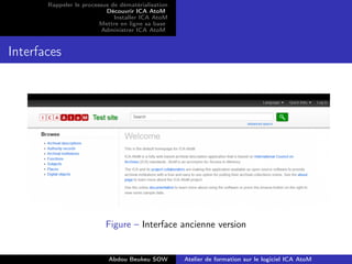 Atelier de formation sur le logiciel ICA AtoM | PDF