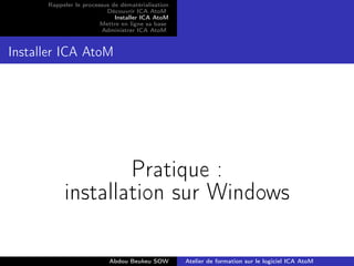 Atelier de formation sur le logiciel ICA AtoM | PDF