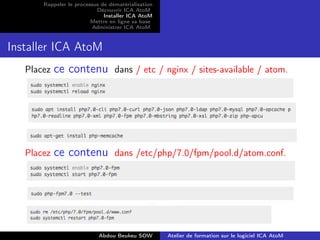 Atelier de formation sur le logiciel ICA AtoM | PDF