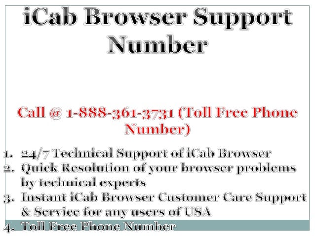 Icab Browser Customer Service 1 8 361 3731 California Icab Browser