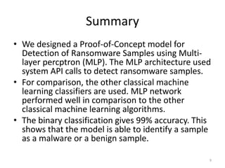 Icacci presentation-isi-ransomware | PDF