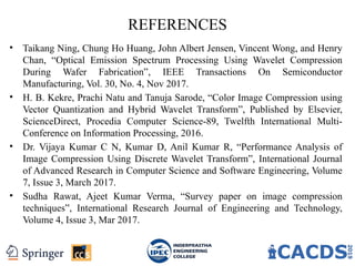 Advanced Image Filtering and Compression Using Iterative Wavelet ...