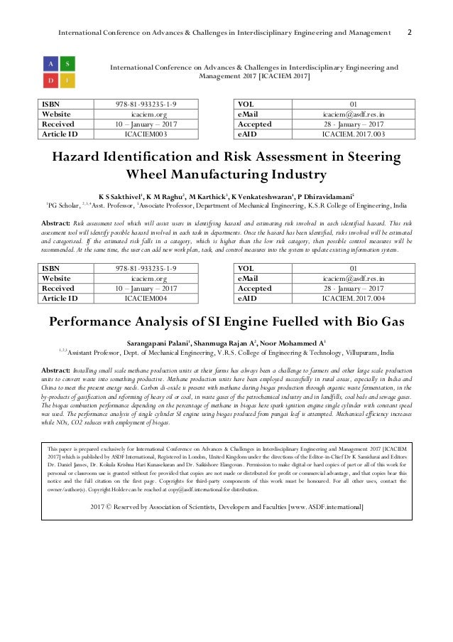Risk Assessment Template And Risk Matrix Download Links