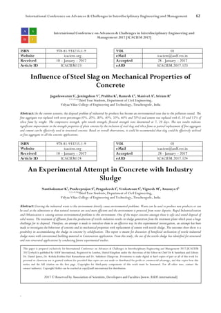 Influence of Steel Slag on Mechanical Properties of Concrete | PDF