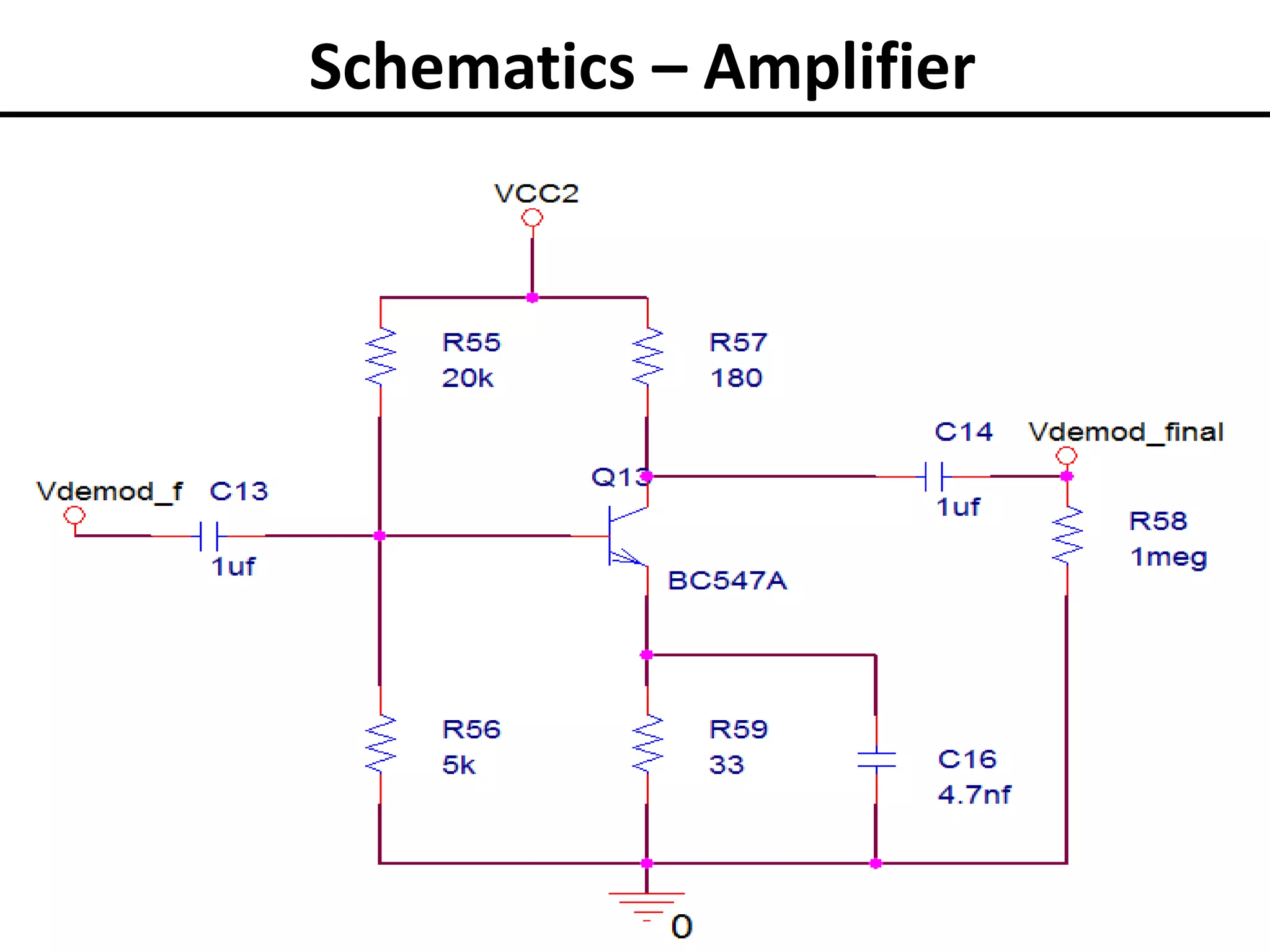Schematics – Amplifier

 