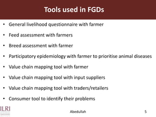Dairy value chains in Pakistan: Stakeholders’ involvement and constraints analysis