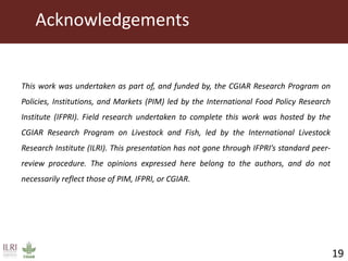 Influence of innovation platforms on information sharing and nurturing of smaller innovation platforms: A case study of the Tanzania Dairy Development Forum