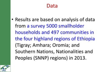 Household market participation behaviour in small ruminants in the Highlands of Ethiopia: The role of herd size, herd structure and institutional and infrastructural services