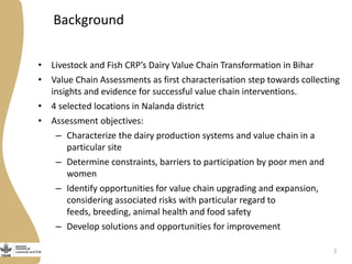 Issues in the development of dairy value chains in rural India