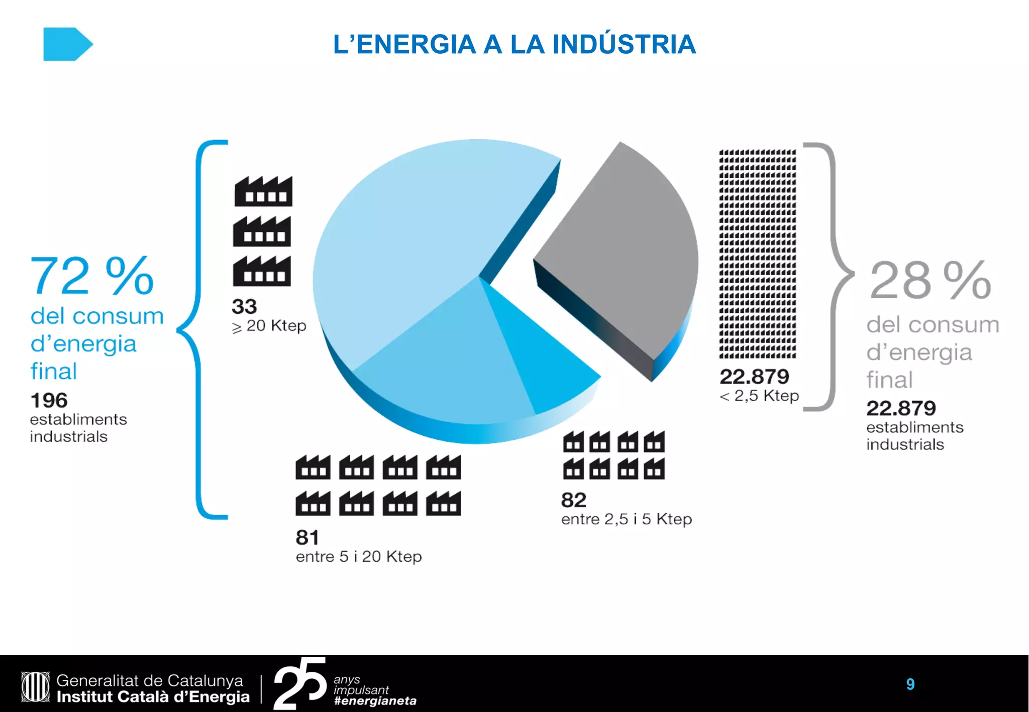 99
L’ENERGIA A LA INDÚSTRIA
 