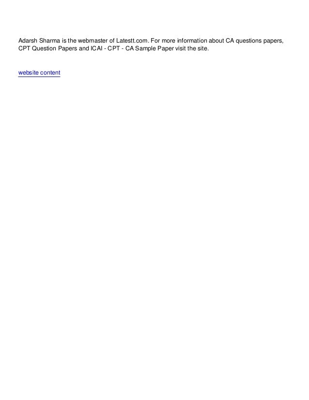 Forex questions for ca final