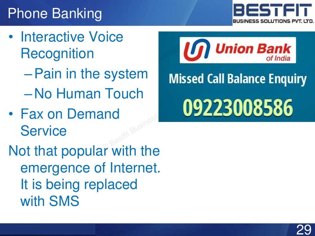 Delivery Channels In Banking