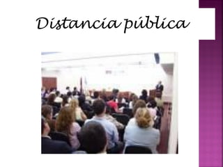 Distancia pública
 
