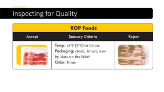 Inspecting for Quality
Inspections
 