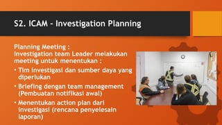 Icam Example Comprehensive Incident Investigation Using ICAM Methodology for Root ...