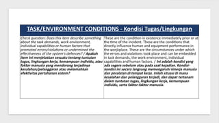 Task And Conditions Comprehensive Incident Investigation Using ICAM Methodology for Root ...