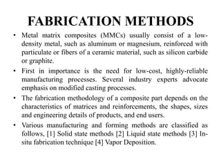 Matrix Manufacturing Method aluminum matrix composites and fabricating techniques-190.pptx