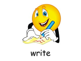 write 