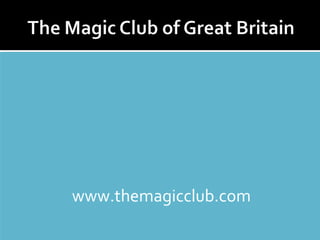 www.themagicclub.com 
 