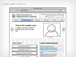 HOME PAGE ➜ TABLETS
 