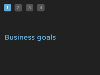 1   2   3   4




Business goals
 