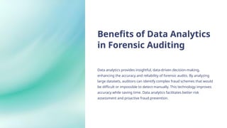The Role of AI Blockchain and Data Analytics in Forensic Auditing- Prof ...