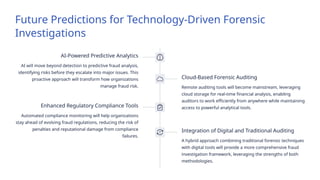 The Role of AI Blockchain and Data Analytics in Forensic Auditing- Prof ...
