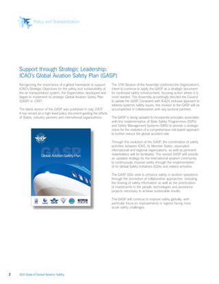 ICAO - State of Global aviation Safety 2011 | PDF