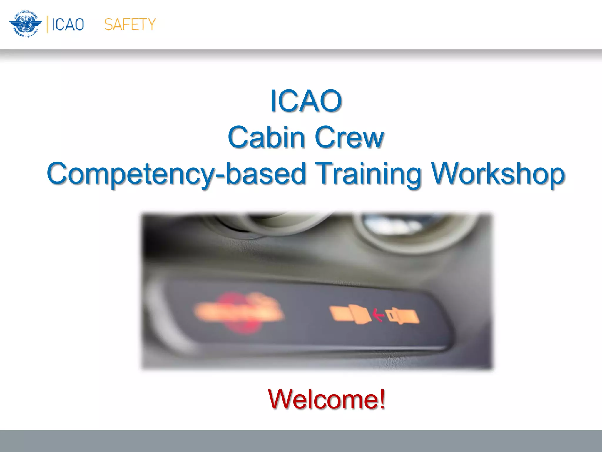 ICAO Cabin Crew Safety Training Manual