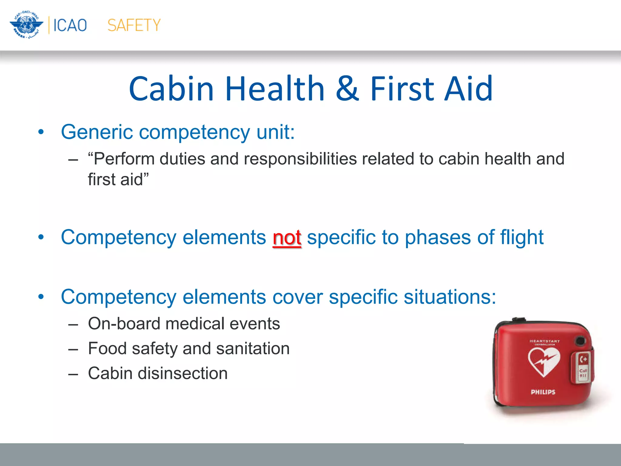ICAO Cabin Crew Safety Training Manual