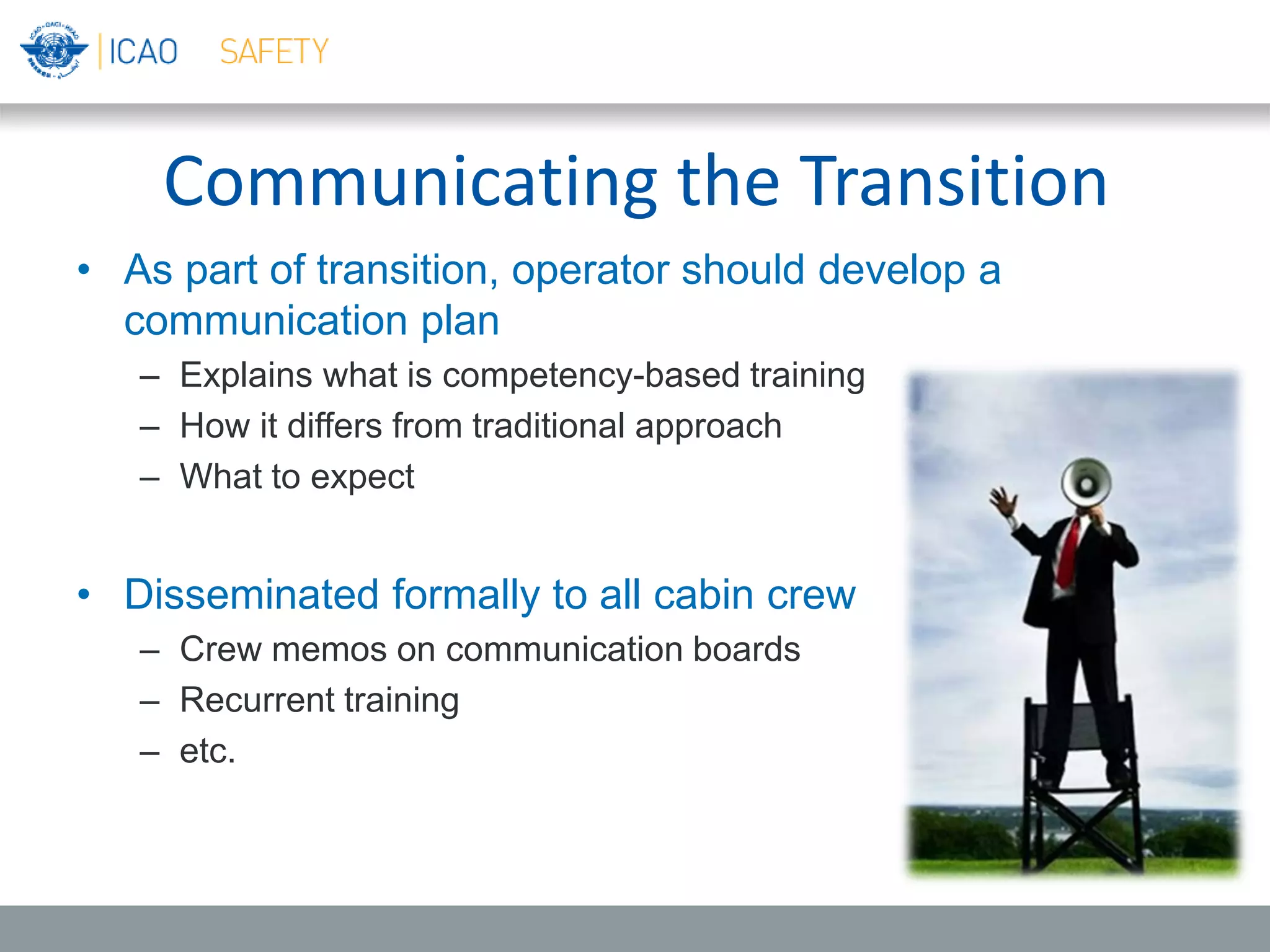 ICAO Cabin Crew Safety Training Manual