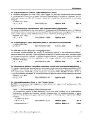 ICAO catalogue 2023 | PDF