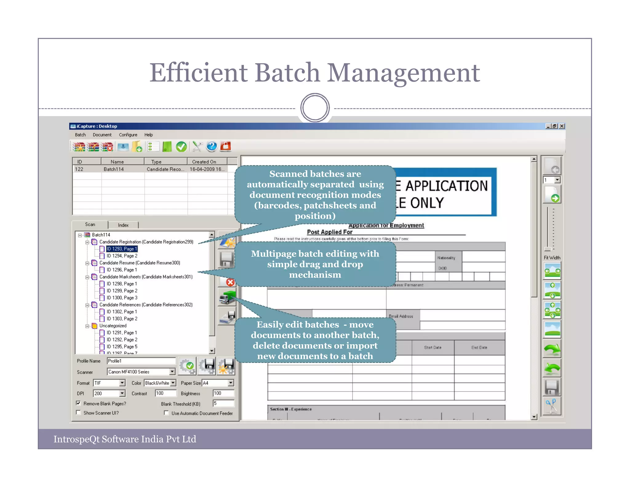 IntrospeQt iCapture Product Overview