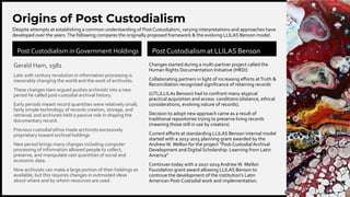 FIRST UP
CONSULTANTS
Despite attempts at establishing a common understanding of Post Custodialism, varying interpretations...