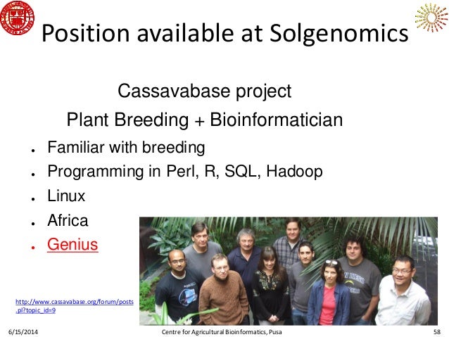 Sequencing Genome Assembly And The Sgn Platform