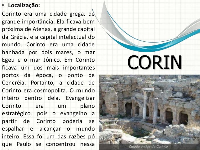 Aula 14 - I Coríntios