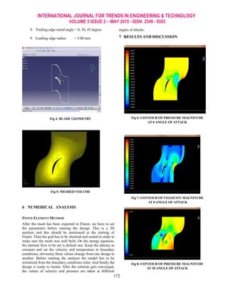 Design and Analysis of Turbine Blades in a Micro Gas Turbine Engine | PDF