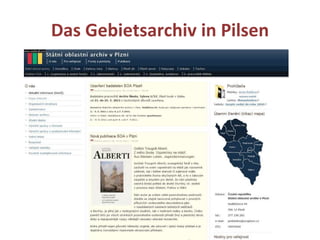 Das Gebietsarchiv in Pilsen 