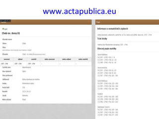 www.actapublica.eu 