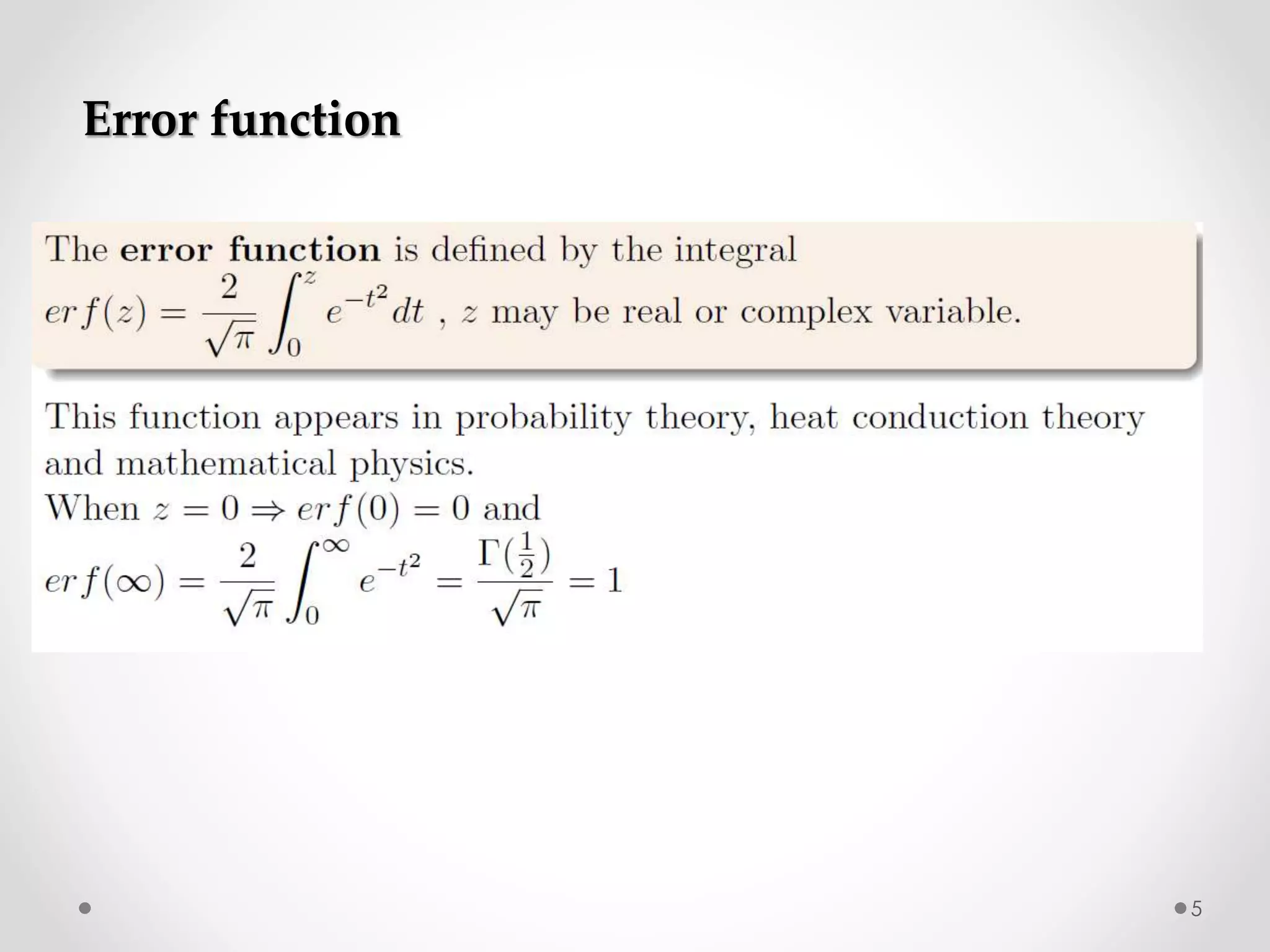Error function
5
 